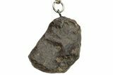 Stony Chondrite Meteorite ( grams) Keychain #238145-1